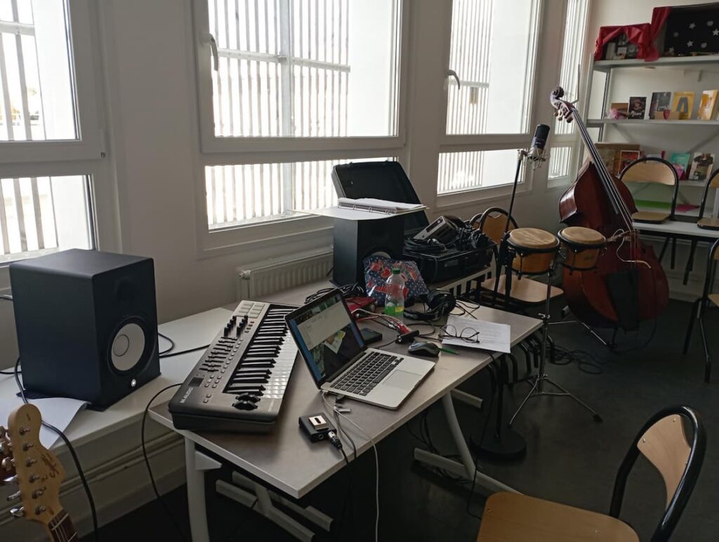 musique scolaires, ateliers musicaux, bruitages